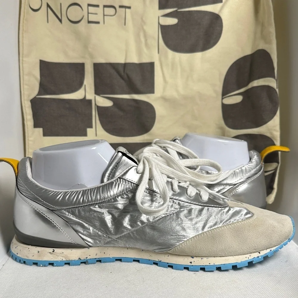 ONCEPT MOD.004 Travelist S22 Tokyo Silver Flash Women's Sneakers Sz 10 - Picture 6 of 13